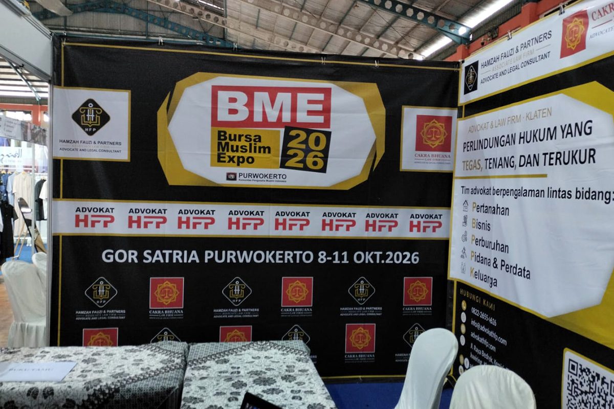 Pentingnya Legalitas Usaha Bagi UMKM: Edukasi Hukum Advokat HFP di BME 2026 Purwokerto